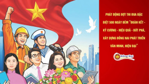 PHÁT ĐỘNG ĐỢT THI ĐUA ĐẶC BIỆT 500 NGÀY ĐÊM “ĐOÀN KẾT – KỶ CƯƠNG – HIỆU QUẢ – BỨT PHÁ, XÂY DỰNG ĐỒNG NAI PHÁT TRIỂN VĂN MINH, HIỆN ĐẠI”
