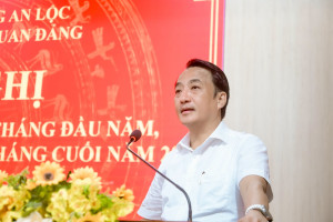 ĐẢNG ỦY CÁC CƠ QUAN ĐẢNG PHƯỜNG AN LỘC TỔ CHỨC HỘI NGHỊ SƠ...