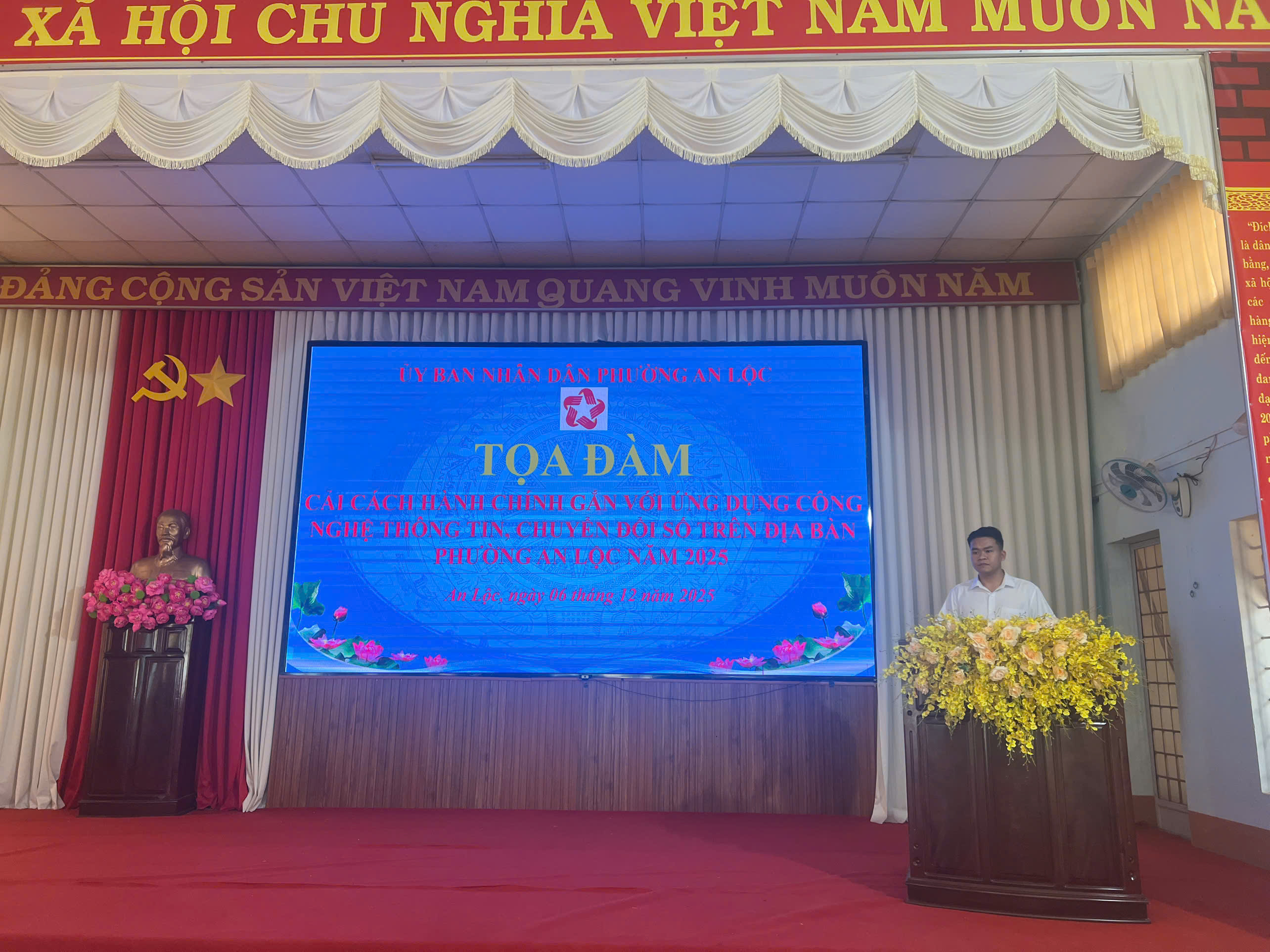 Tọa đàm về cải cách hành chính và chuyển đổi số phường An Lộc